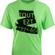 Дамска тениска The People Rep. Minerva Green Fluo Green
