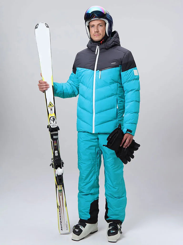 Herren-Skijacke Loap Oridior Blau