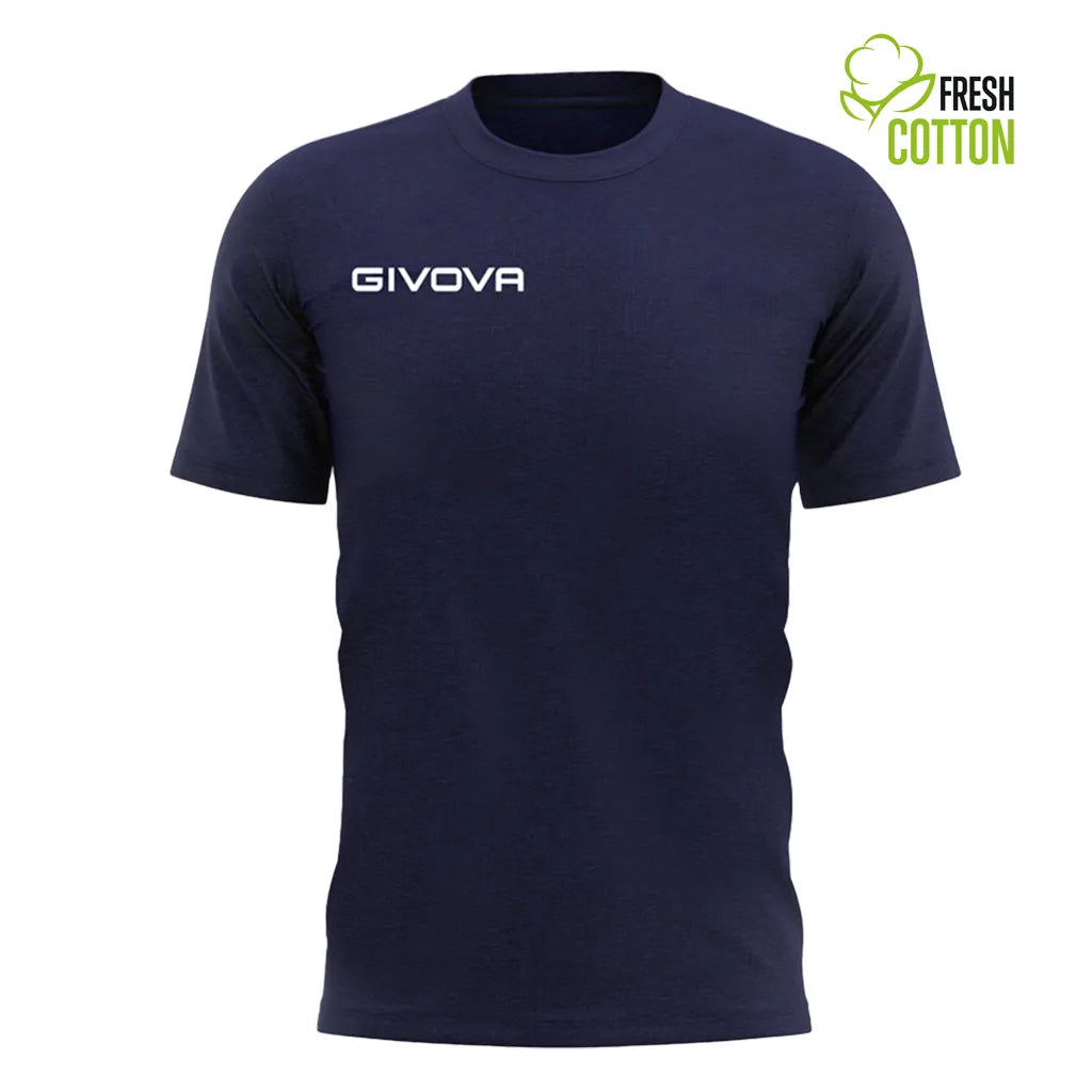 Bavlněné tričko givova fresh navy blue xl