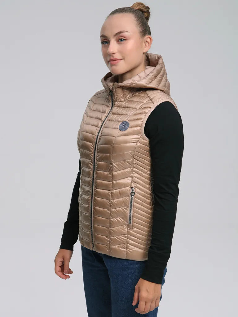 Damesportsvest Loap Illifie Brun