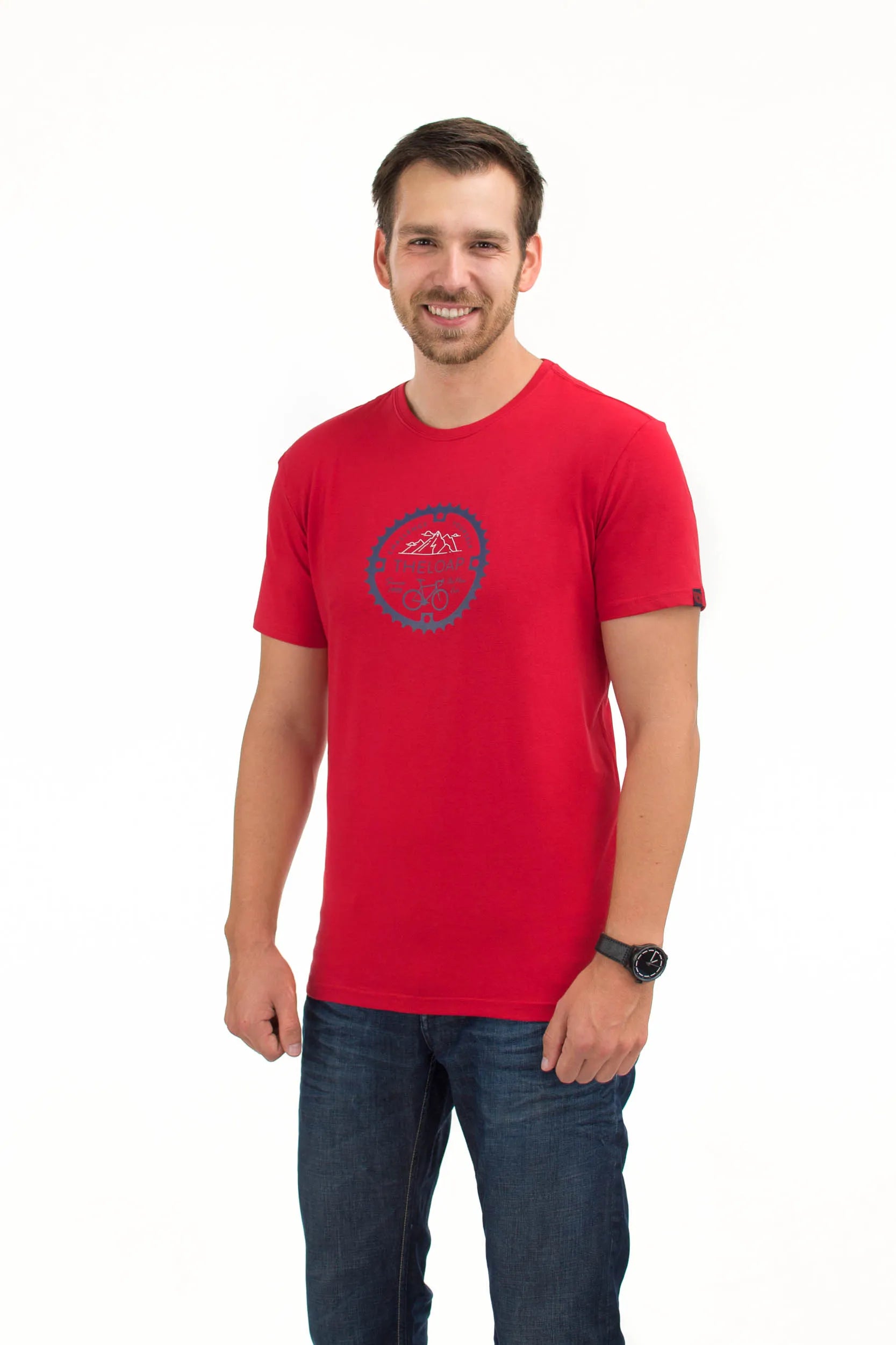 Men's T-shirt Loap Alger Red