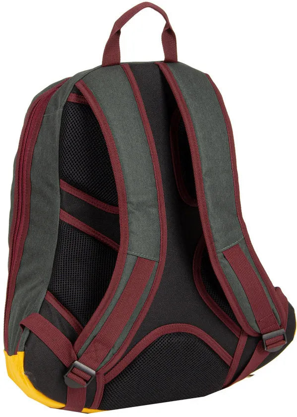 Batoh nový rebels andes predný zips zelený 25l zelený