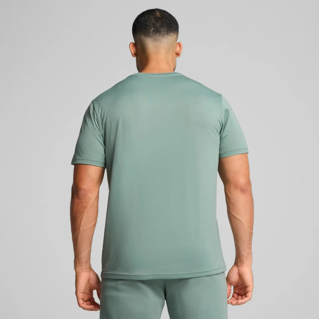 Puma Ess Solid Cat Tee Homme Vert