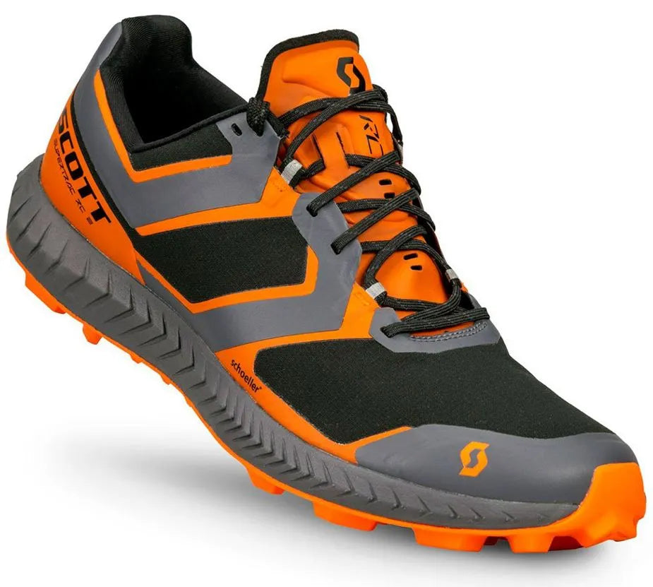 Men's Shoes Scott Supertrac Rc 2 Running Dark Grey-glow Orange Orange