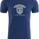 Jimmy Sanders Yuri Navy Herre T-shirt Blå