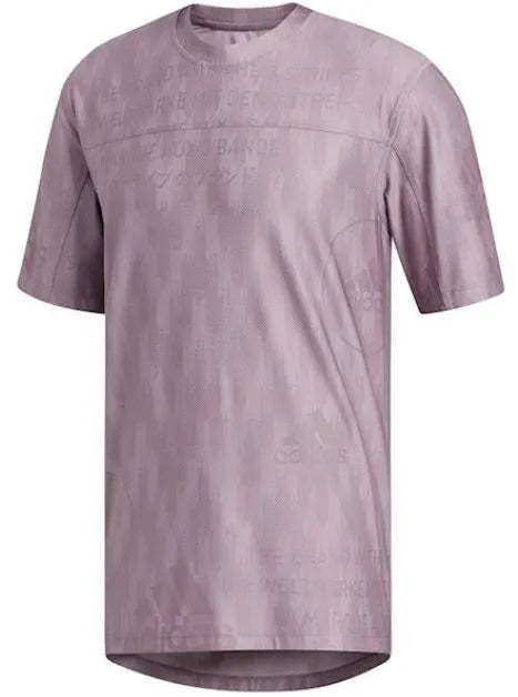 Férfi póló Adidas Men City Knit Purple