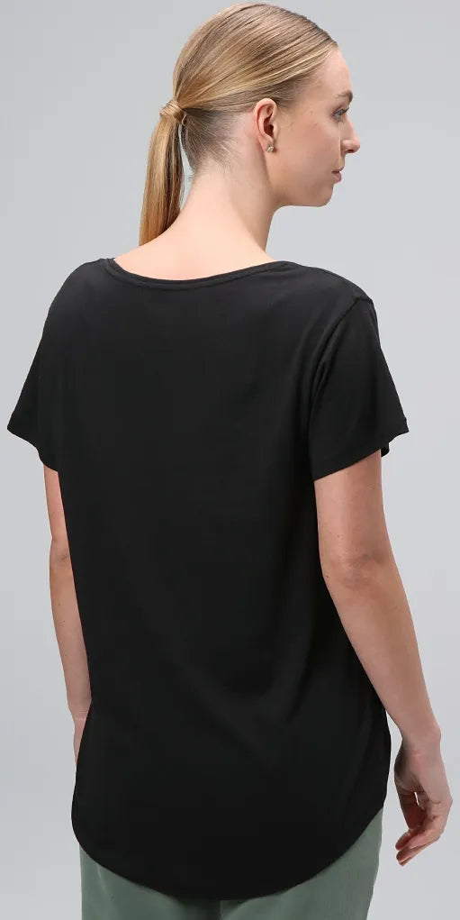 Women's T-shirt Loap Asika Blk Black