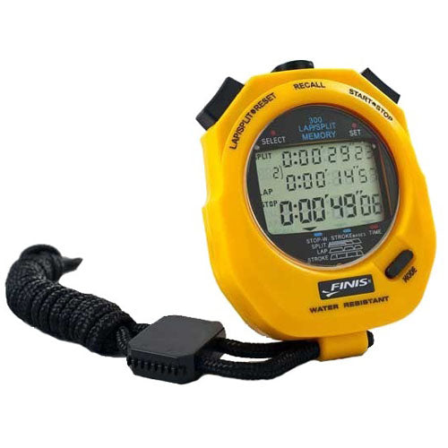Finis 3x300m Stoppuhr | Gelb