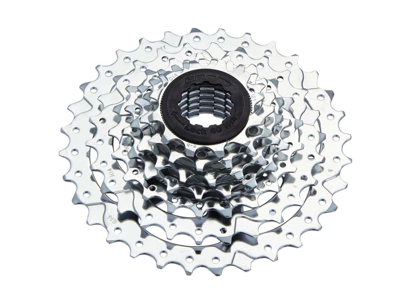 Sram Cassette Powerglide Ii Pg-730 Verchromt