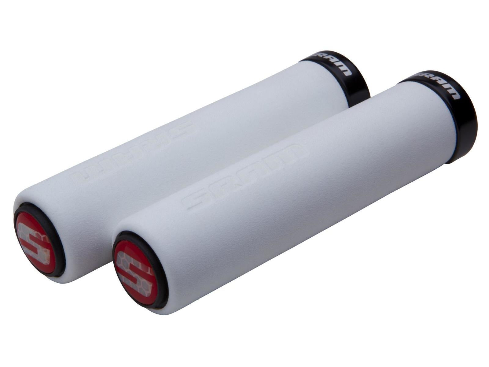 Sram Grips Lockring Foam White-black