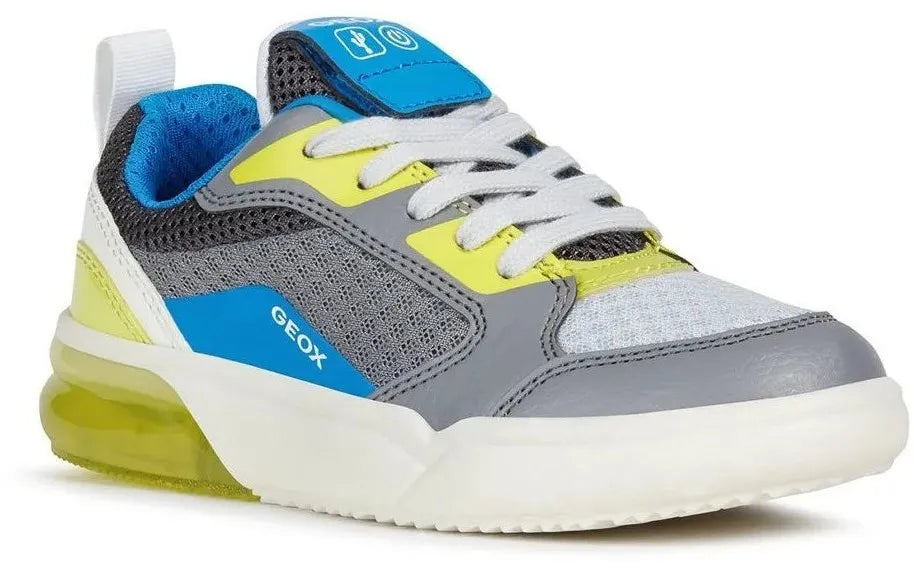 Børnesko Geox Jr Grayjay Sneaker Grå
