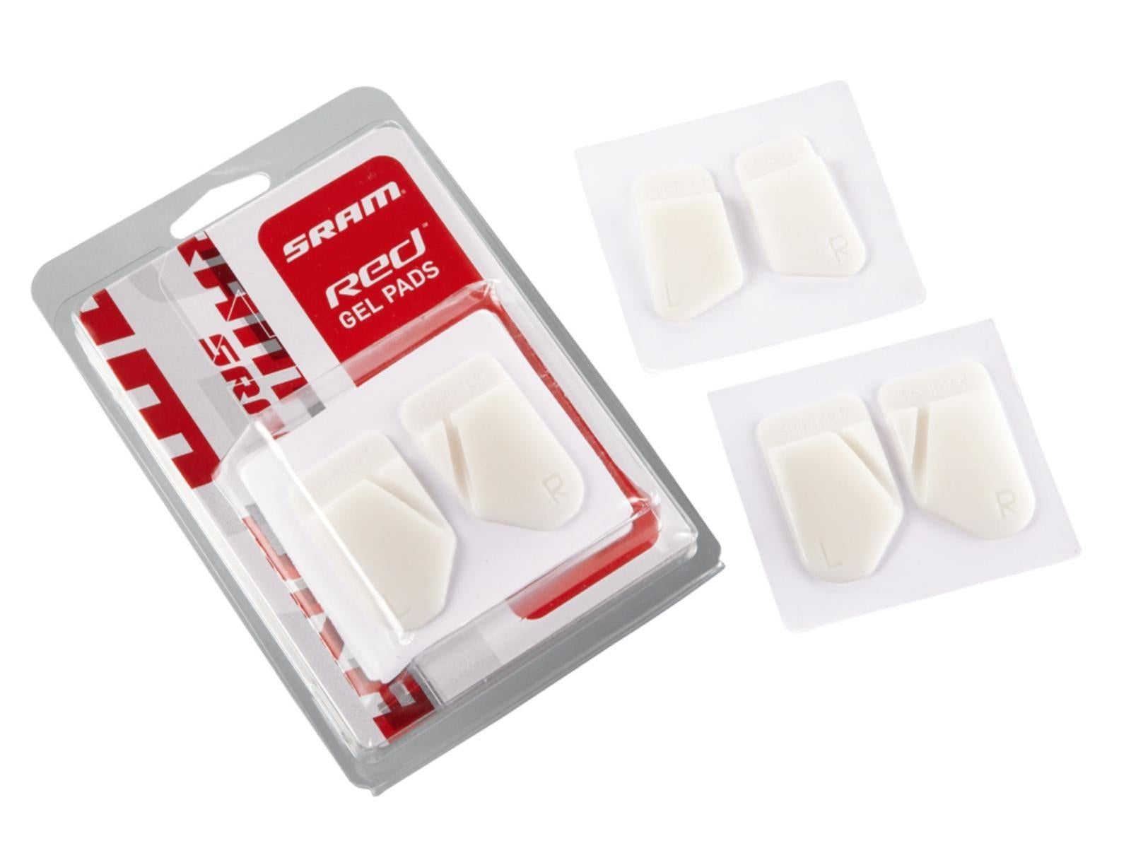 Sram Gel Pads Red White