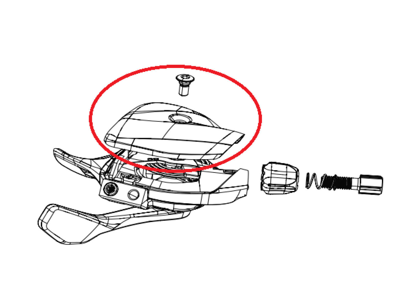 Sram Triggergehäuse X.0