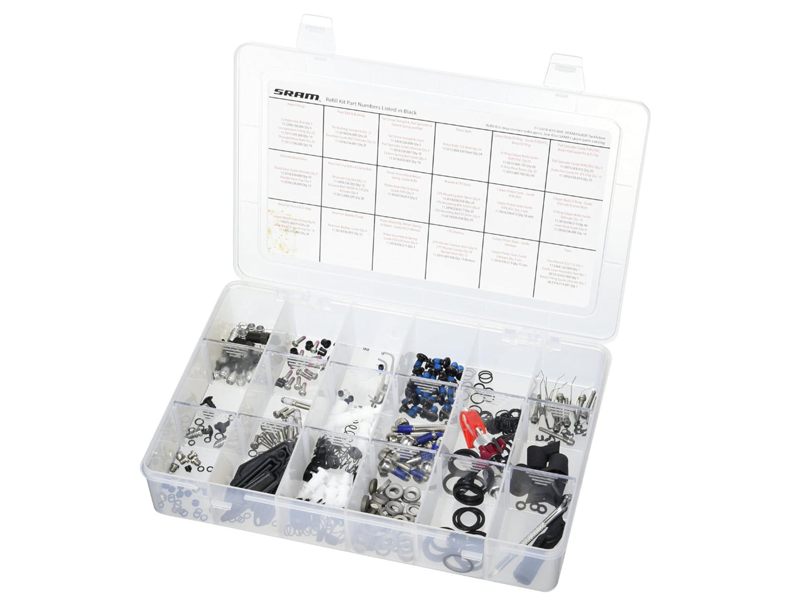 Sram Disc Brake Tackle Box - Guide Brakes