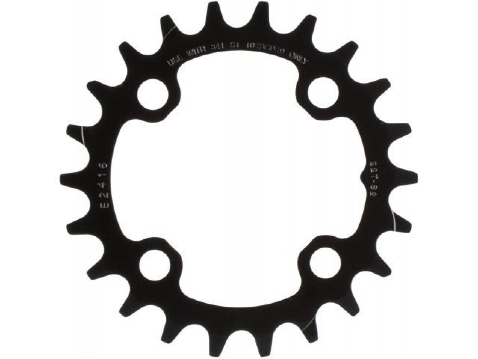 Sram Mtb Gx 2x10 No Pin Chainring Black