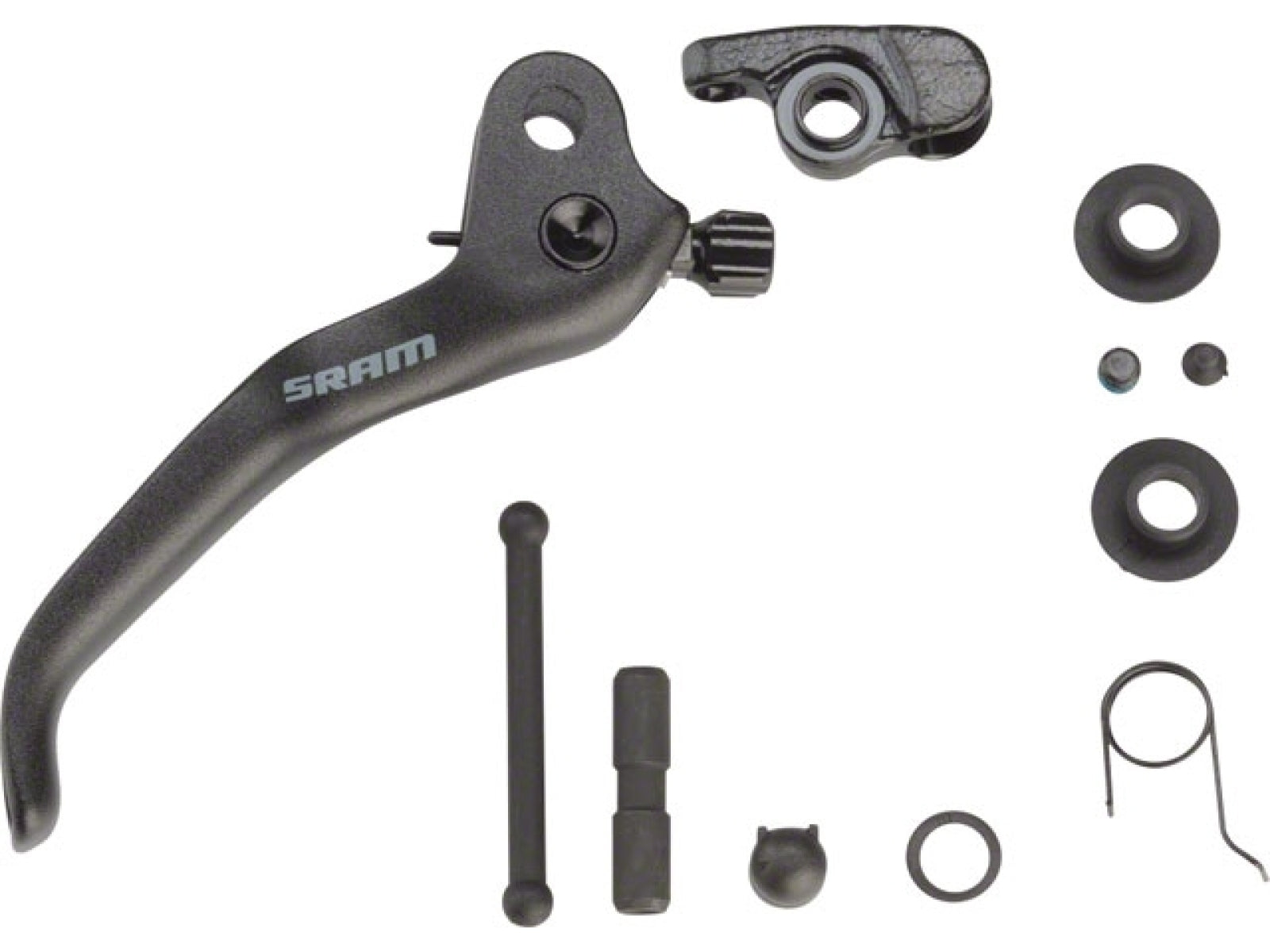 Sram Disc Brake Lever Blade Kit - Aluminum Black V2 (includes Blade Pin Reach Knob Cam Pushrod & Bush