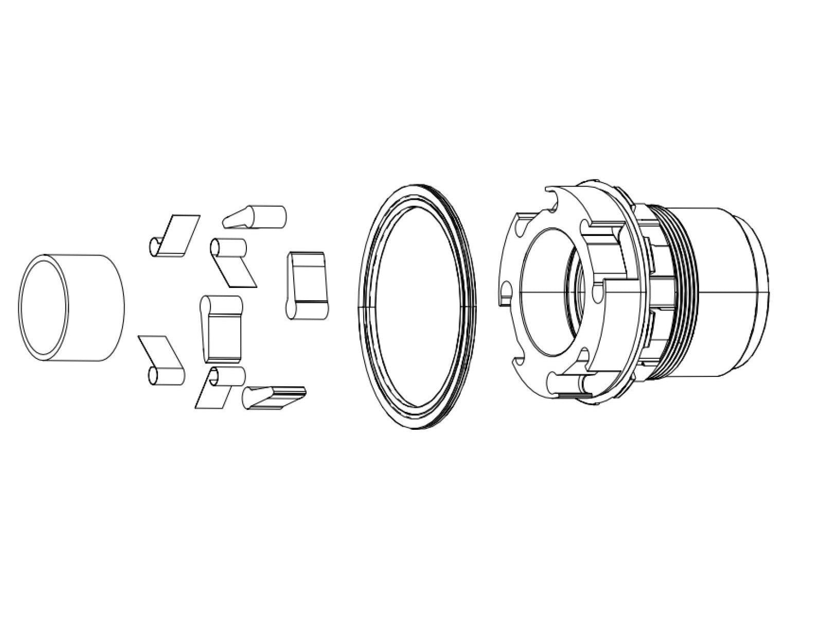 Sram Wheel Freehub Kit 900 Hub