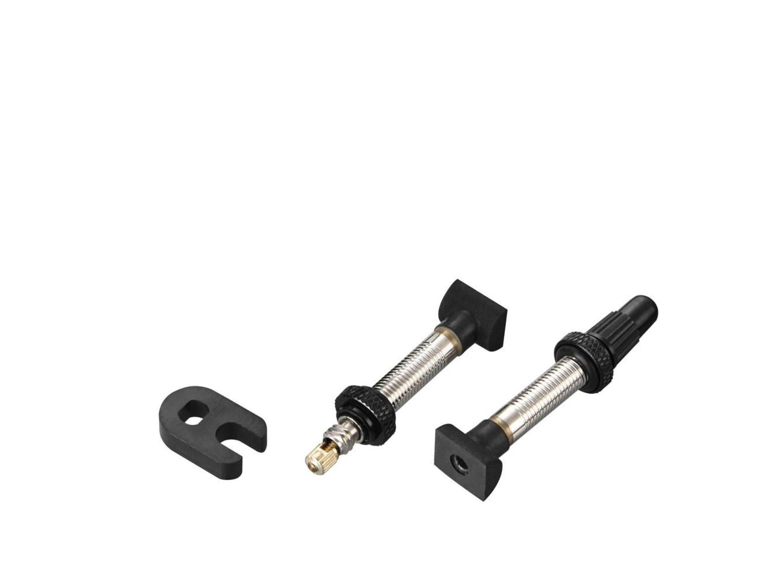 Sram Tubeless Universal Valve Removable Valve Core (includes 1 Tubeless Valve & 1 Valve Core Wrench) - Schwarz
