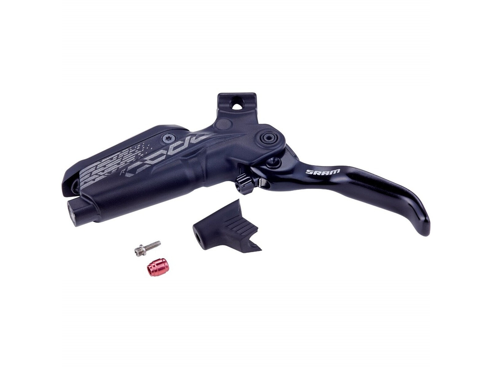 Sram Disc Brake Lever Assembly - Aluminum Lever Code R Matt Black