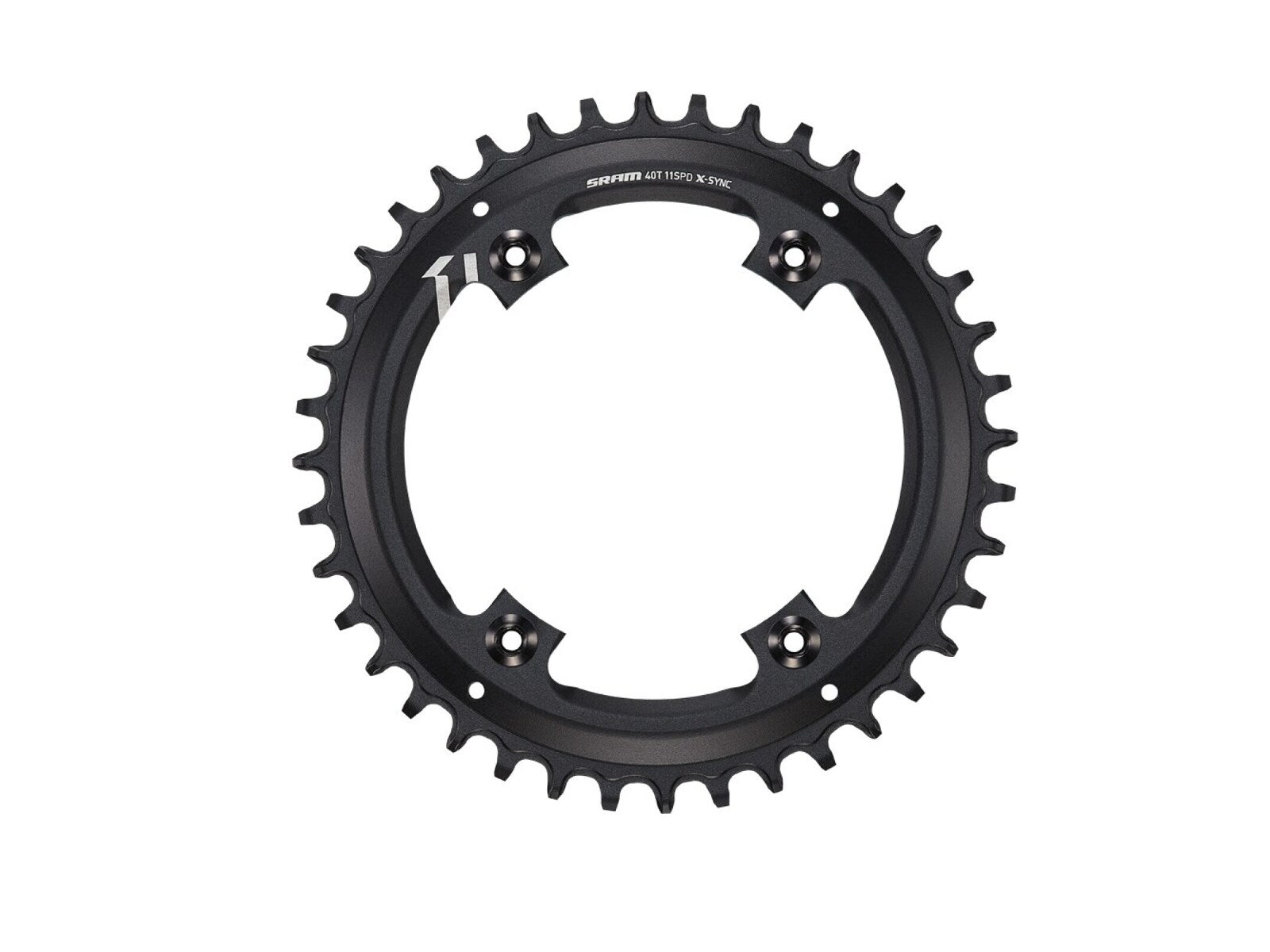 Sram X-sync Road Chainring Asymmetric Black