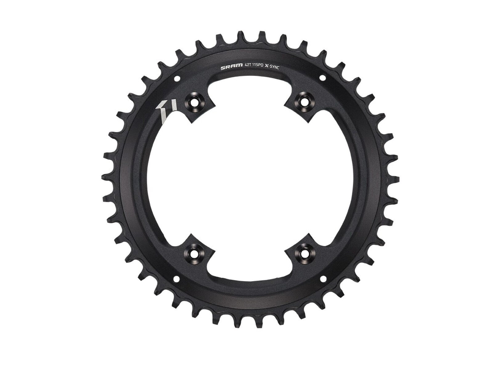 Sram X-sync Road Chainring Asymmetric Black