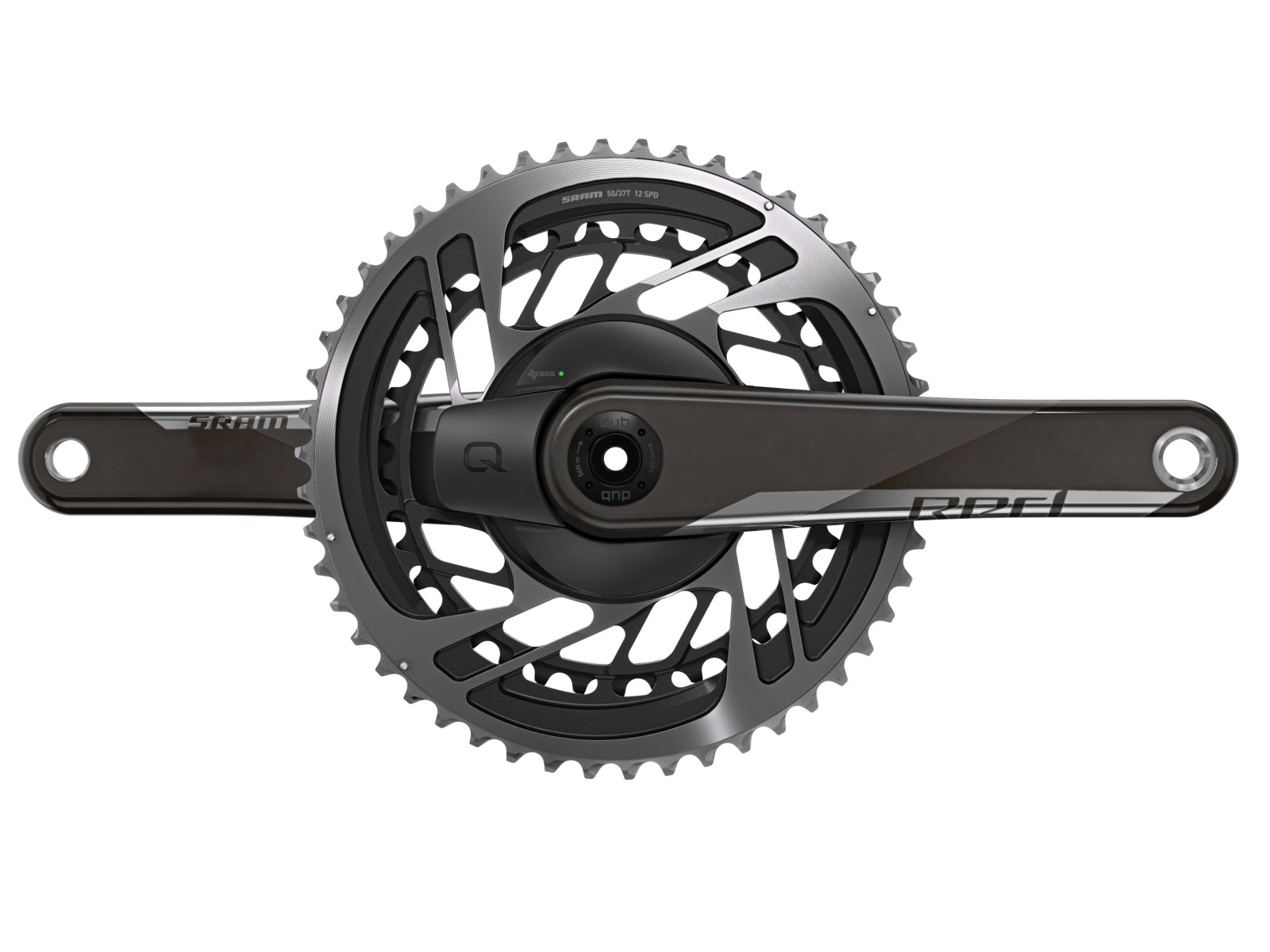 Sram Quarq Red Axs Crankset Schwarz