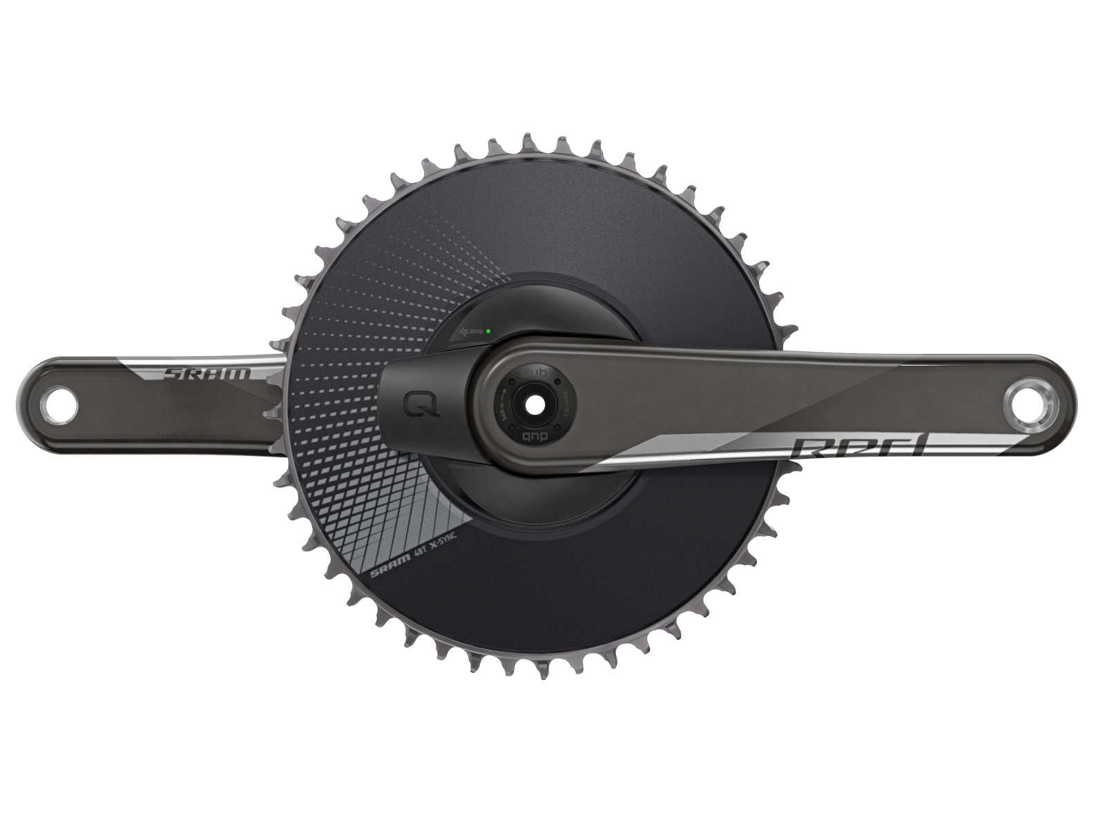 Sram Quarq Red Axs Aero Crankset Schwarz