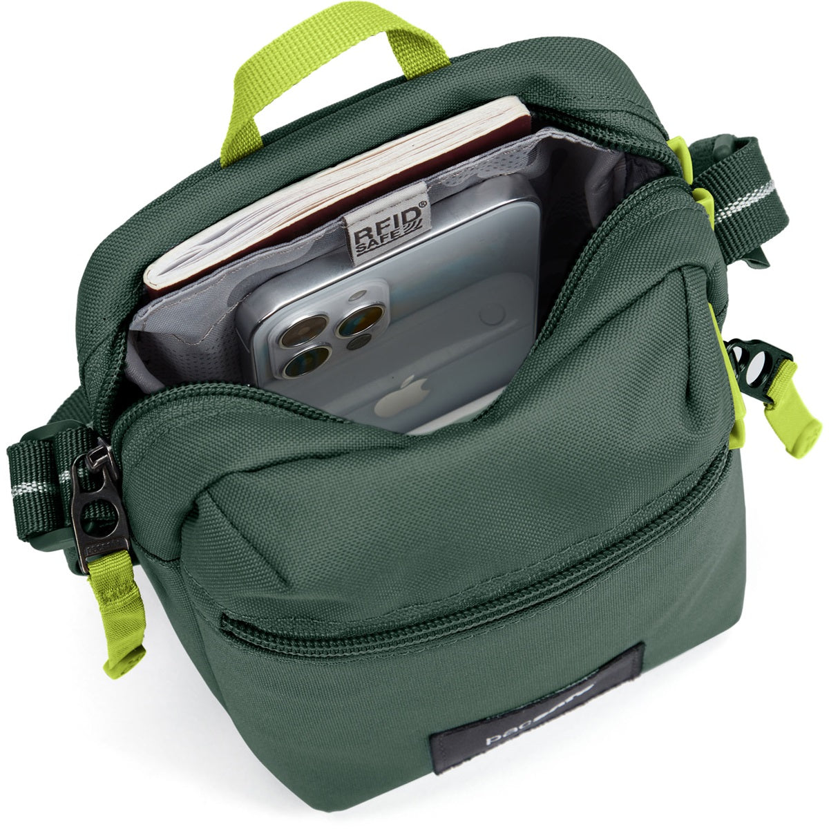 Pacsafe Go Micro Crossbody Spruce Green