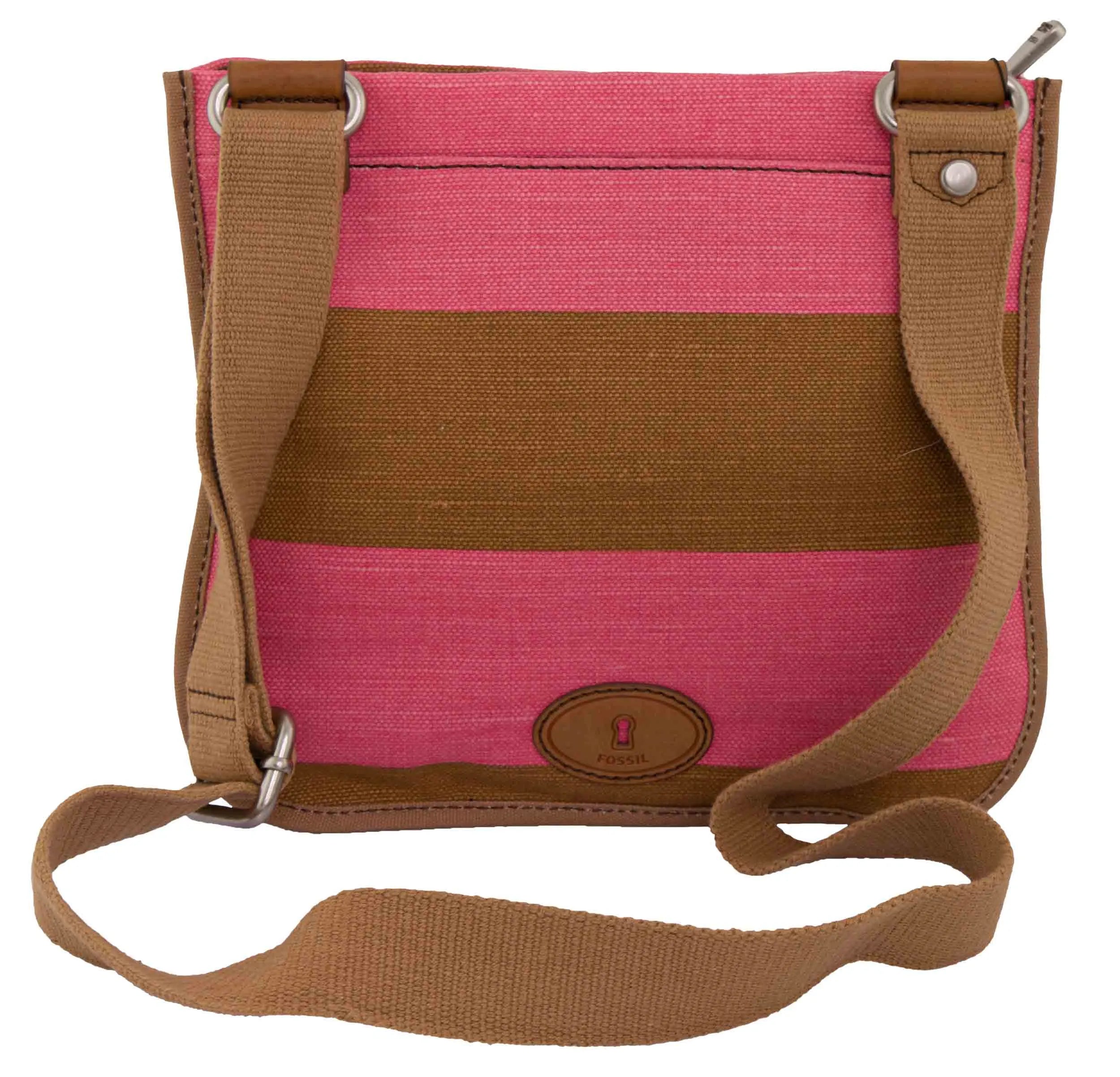 Handbag Fossil Wmns Shoulderbag Shay Brown-pink Mix