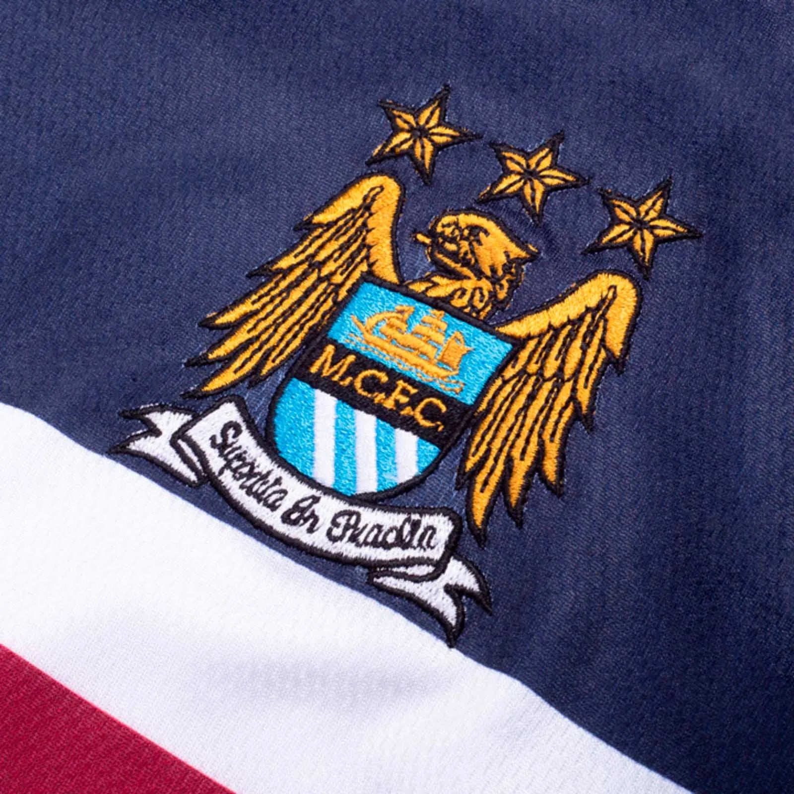 Jersey Manchester City Men Mcfc Fw 1998 Away T-shirt Multicolor Mix