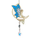 Vešiak na okno Moon Fairy Blue - ±34cm