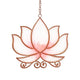 Cabide de janela Lotus Pink --conjunto de 2 peças - ±25cm