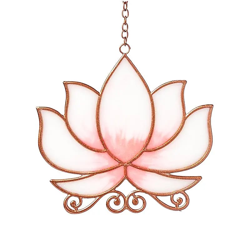 Vešiak na okno Lotus Pink - ±25cm Súprava 2 ks