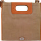 Fossil Wmns Skuldertaske Key-per Slim Fold Brun Taske