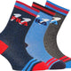 Детски чорапи Fila Jr. Sock City 3 бр. Blue