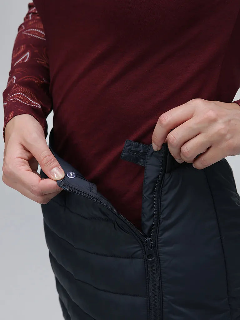 Spódnica damska pętelka irenka ciemnoszara xs