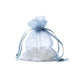 Organza presentpåse Grå Xs --paket med 20 st - 7x9cm