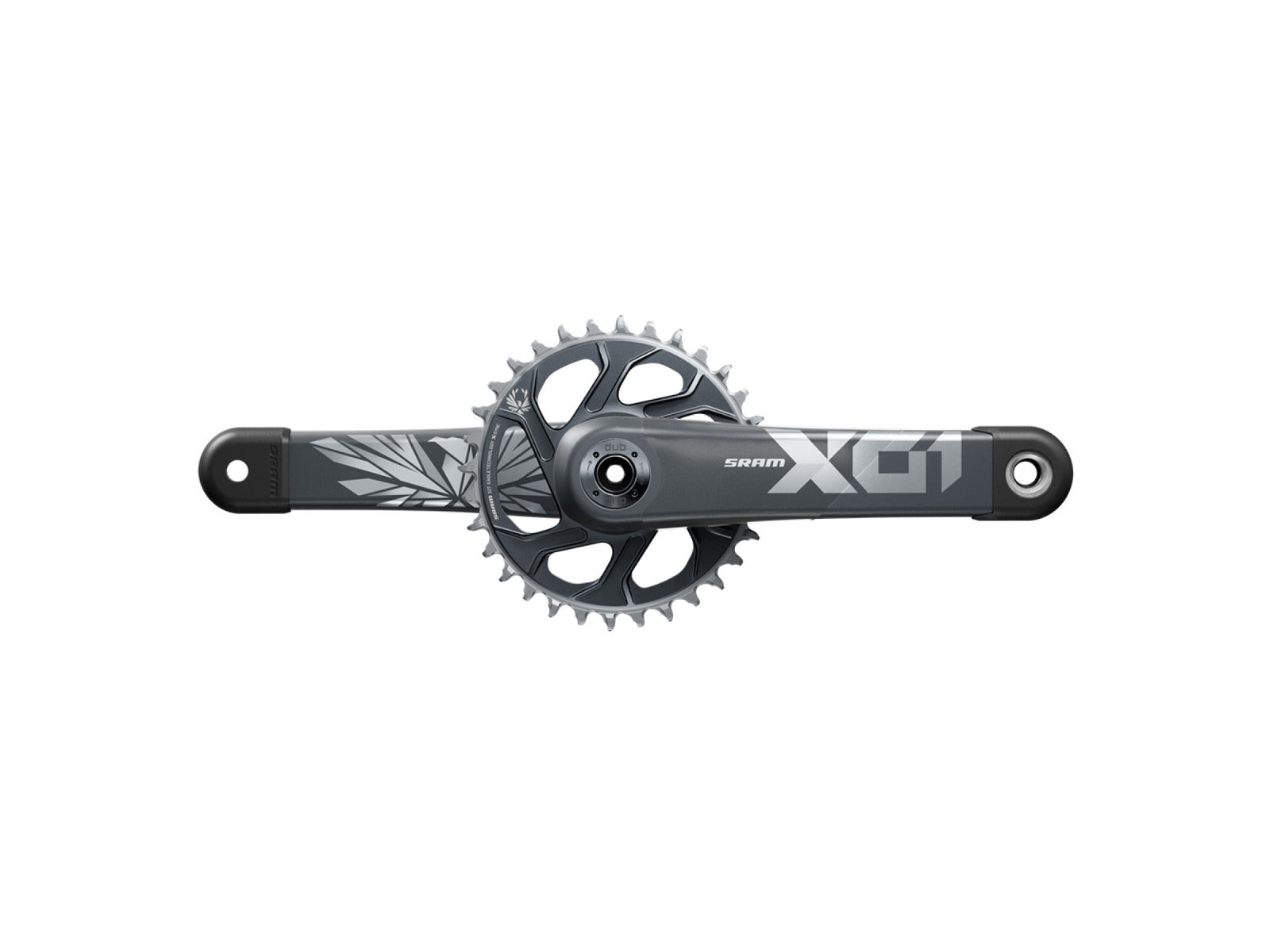 Sram X01 Eagle Dub Crankset Lunargrey