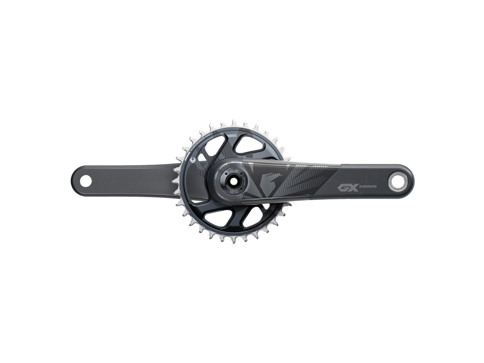 Sram Crankset Gx Eagle Carbon Dub Boost Lunargrey