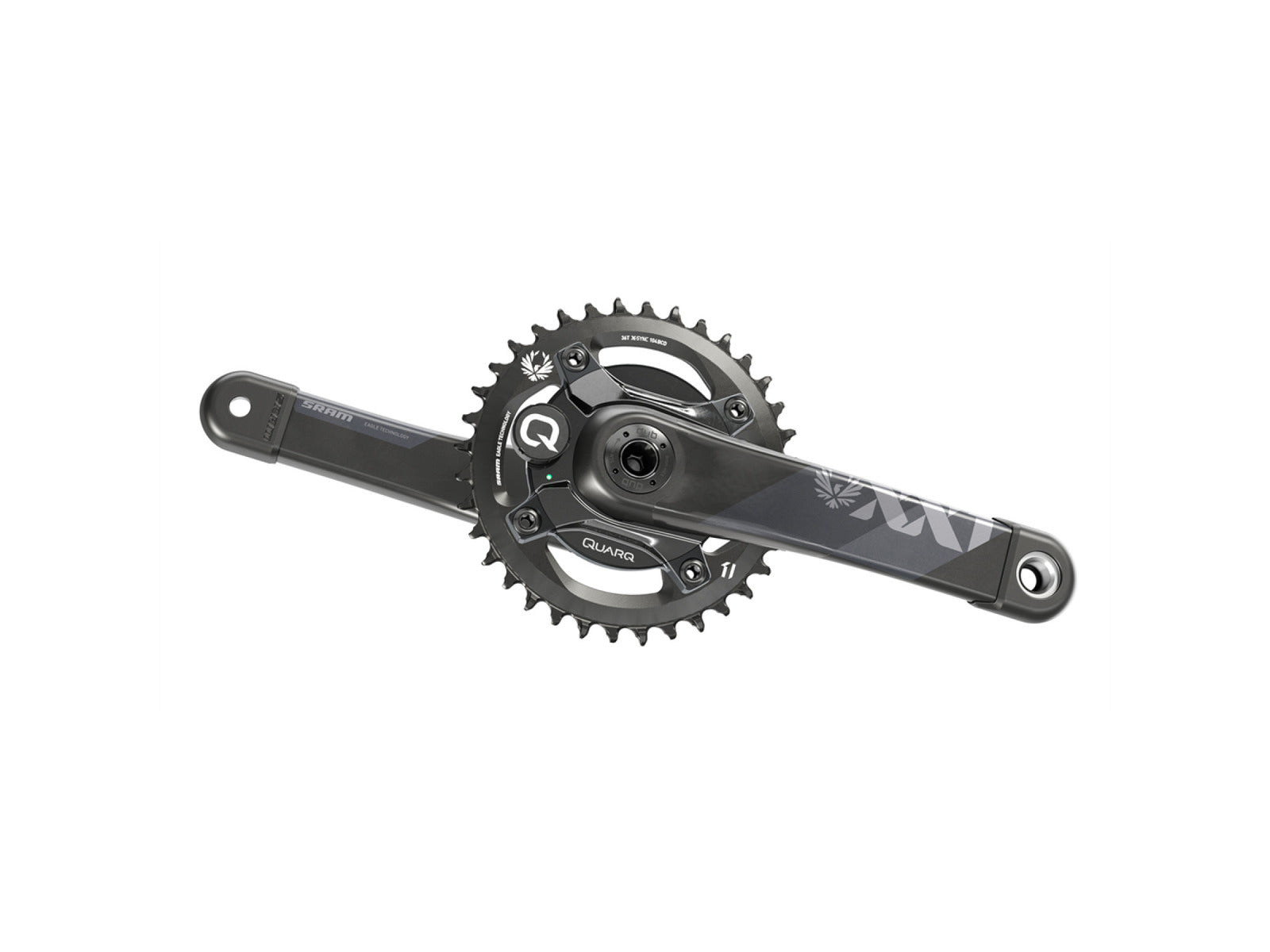 Sram Sram Quarq Xx1 Eagle Dub Black