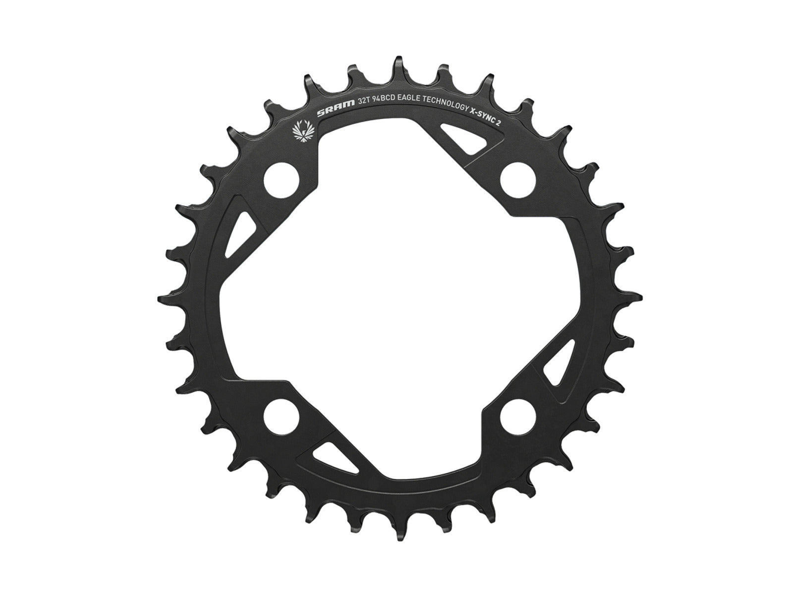 Sram Chainring X-sync E-mtb 94 Bcd Black