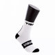 Vibor-a Kait Mid-crew Socks Blanco/Negro 35-38