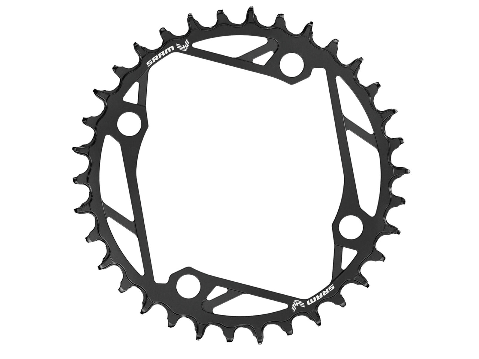 Sram Chainring 104 Bcd E-mtb Eagle T-type Black