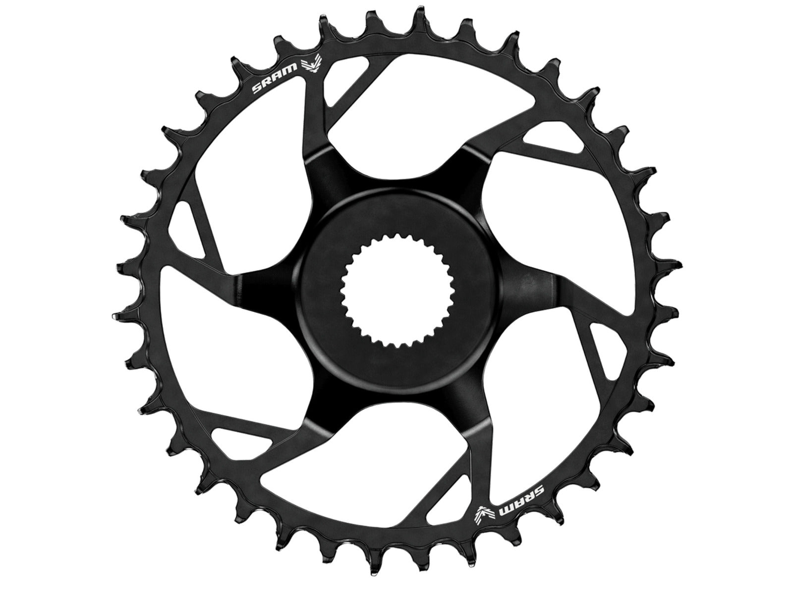 Sram Chainring Steel T-type Bosch E-mtb Gen4/gen5 Black