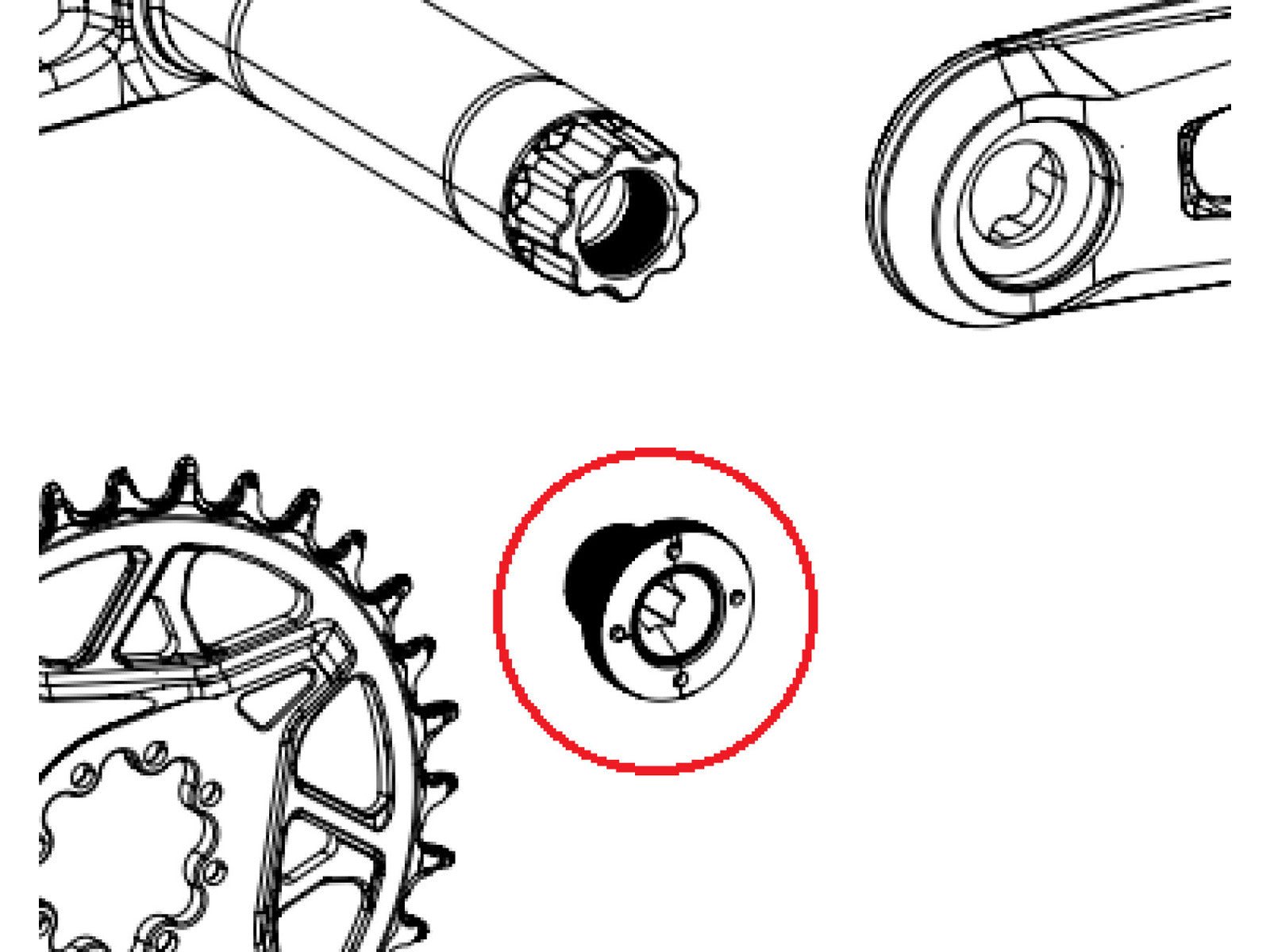 Sram Crank Arm Bolt Kit X0/gx T-type