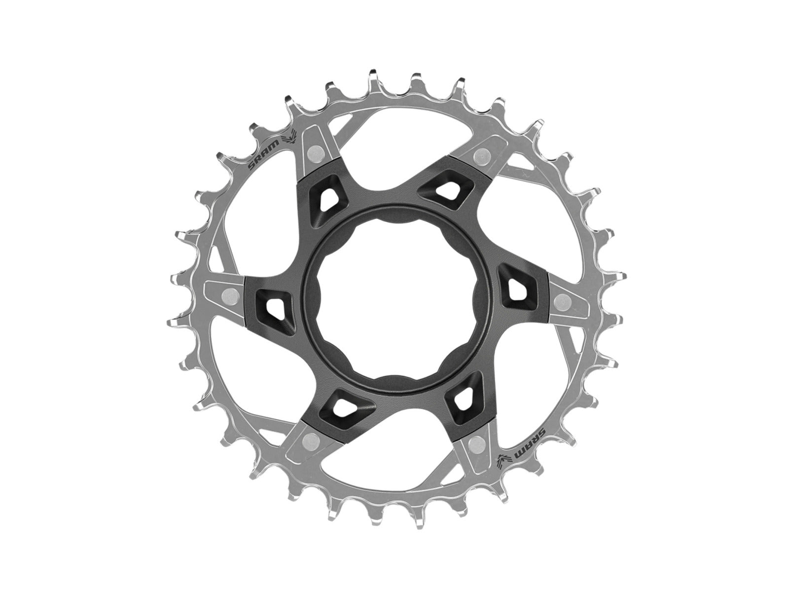 Sram Chainring Xx T-type Tq E-mtb Silver