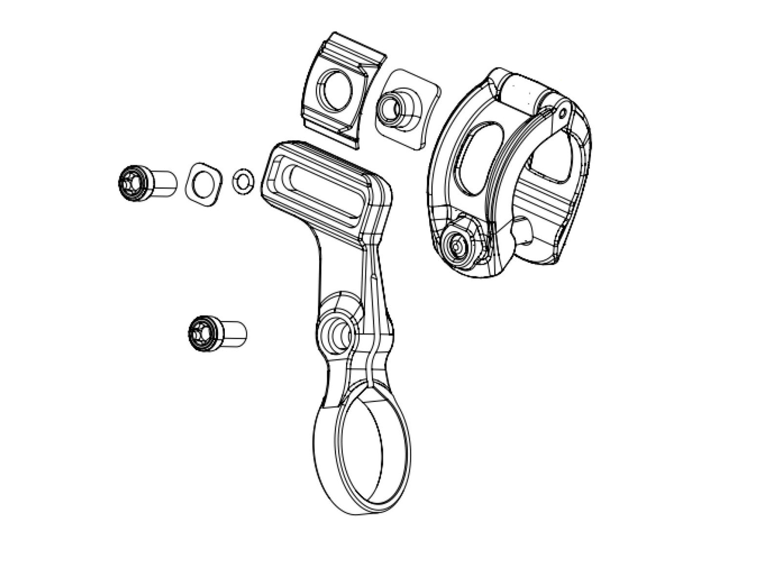 Sram Electronic Controller Pod Axs Bridge Left / Right