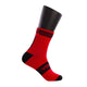 Vibor-a Kait Mid-crew Socks Rojo/Negro 35-38