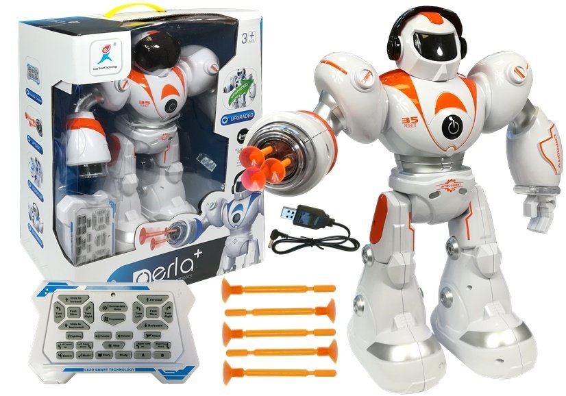 Remote Controlled Robot R/c Fires Bullets