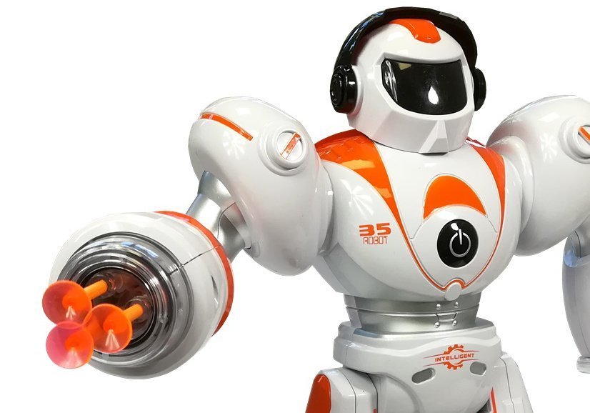 Remote Controlled Robot R/c Fires Bullets